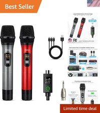 Plug and Play XLR Wireless Microphone Set - Perfect for Weddings Parties