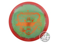 USED Dynamic Discs Fuzion Orbit Justice 175g Red-Green Midrange Golf Disc