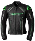 RST S1 Leather Black Grey Green