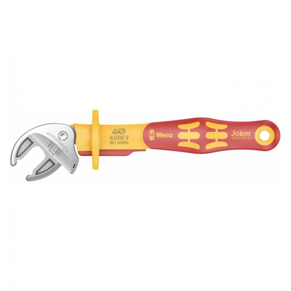 Wera 6004 Joker VDE M, Selbstjustierender MaulschlüSsel, 13-16 X 190 Mm-image