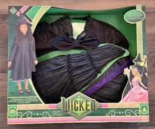 Halloween Costume Wicked Elphaba Dress-Up Set Size 4-6  NEW In Box