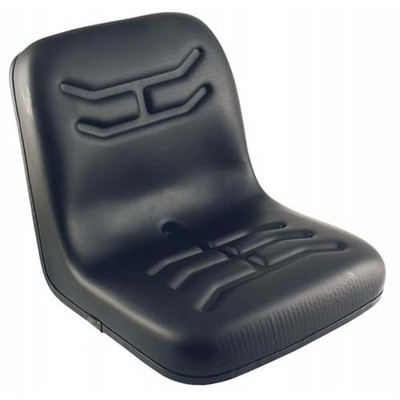 S830812 Bucket Seat, Black Vinyl Fits Massey Ferguson