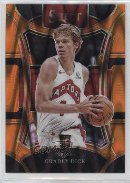 2023 Panini Select Mezzanine Level Orange Tectonic Prizm Gradey Dick #312 0ge4