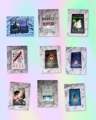 Book Bundle, Veronica Roth, Dean koontz, C j box, Patrick ness, George rr Martin