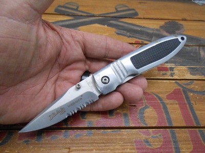 C.Jul.Herbertz Messer Pocket Knife Liner Lock Combo Edge Blade