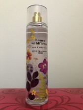 Bath  Body Works HONEY WILDFLOWER Fragrance Spray 8 oz Rare