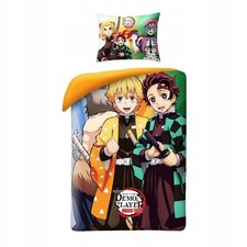 Bettwäsche 140x200 cm, Anime Manga, 100% Baumwolle, Oeko-tex