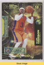 2021 Skybox Metal Universe Champions Gold Spectrum Allen Iverson HOF READ 0il7