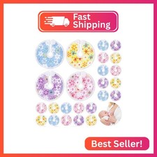 32 Pieces G Tube Button Covers G Tube Pad Holder Cotton Pads for Feeding Support