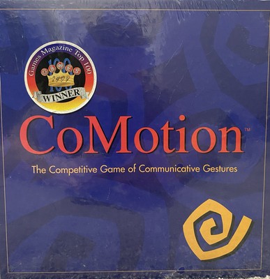 CoMotion Board Game (1999)Sealed - Charades Game - Games Magazine Top 100 Winner