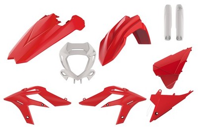Polisport Full Enduro Plastic Body Kit Red White 2020-2023 Beta 300 Xtrainer