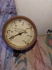 Manometer Höhenfuß Wasser 60 mm Messing