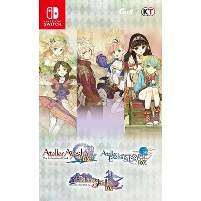 Atelier Dusk Trilogy Deluxe Pack (Asim) (Nintendo Switch) Brand New