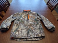 Carhartt Realtree Camo Jacket Youth Boys Medium 10/12 Kids Zip Hunting Coat VGU