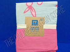 Pottery Barn Teen Garden Party Organic Bed Dorm Duvet Cover Twin Bright Pink