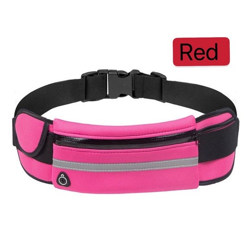 Running Bum Bag Fanny Pack Travel Waist Money Belt Zip Hiking Pouch Wallet US - Picture 3 of 12