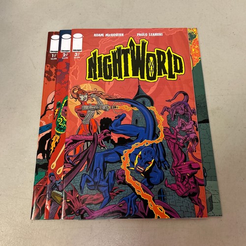 Nightworld #1-4 Set (Image 2014) 1 2 3 4 Paolo Leandri Adam McGovern (9.0+) - Bild 3 von 4
