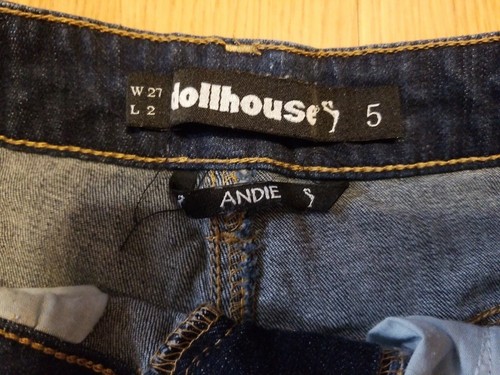 Women's Dollhouse Andie Denim Jean Shorts 5 - Picture 5 of 7