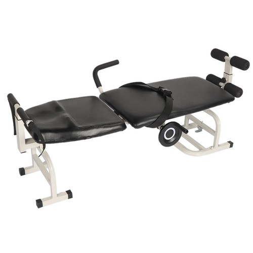 Body Stretching Device Cervical Spine Lumbar Traction Bed Table Massage Tool - Picture 9 of 15