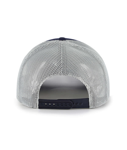 Cappello snapback camionista New York Yankees '47 marca blu navy schiuma Cooperstown - Foto 2 di 2