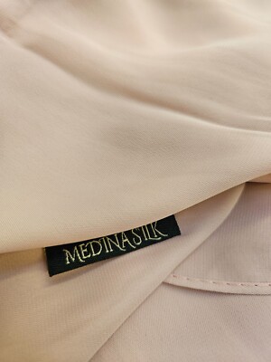 Luxus Premium weicher Medina Seidenschal Hijab elegant einfach Halstuch Sarong Schal Cape