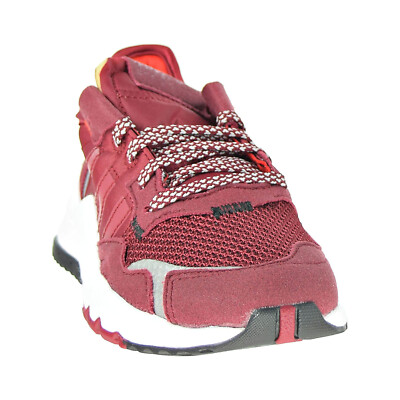 Adidas Nite Jogger Little Kids' Shoes Collegiate Burgundy-Cloud White  EF9216 | eBay