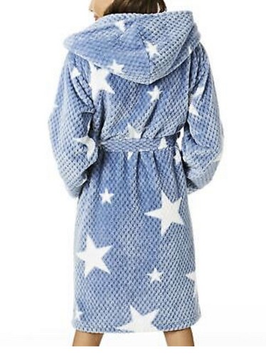 DAMEN LUXURIÖS SUPER WEICH STERN KLEID VON HÜBSCHEN DAMEN *IDEAL GESCHENK * - Bild 8 von 14