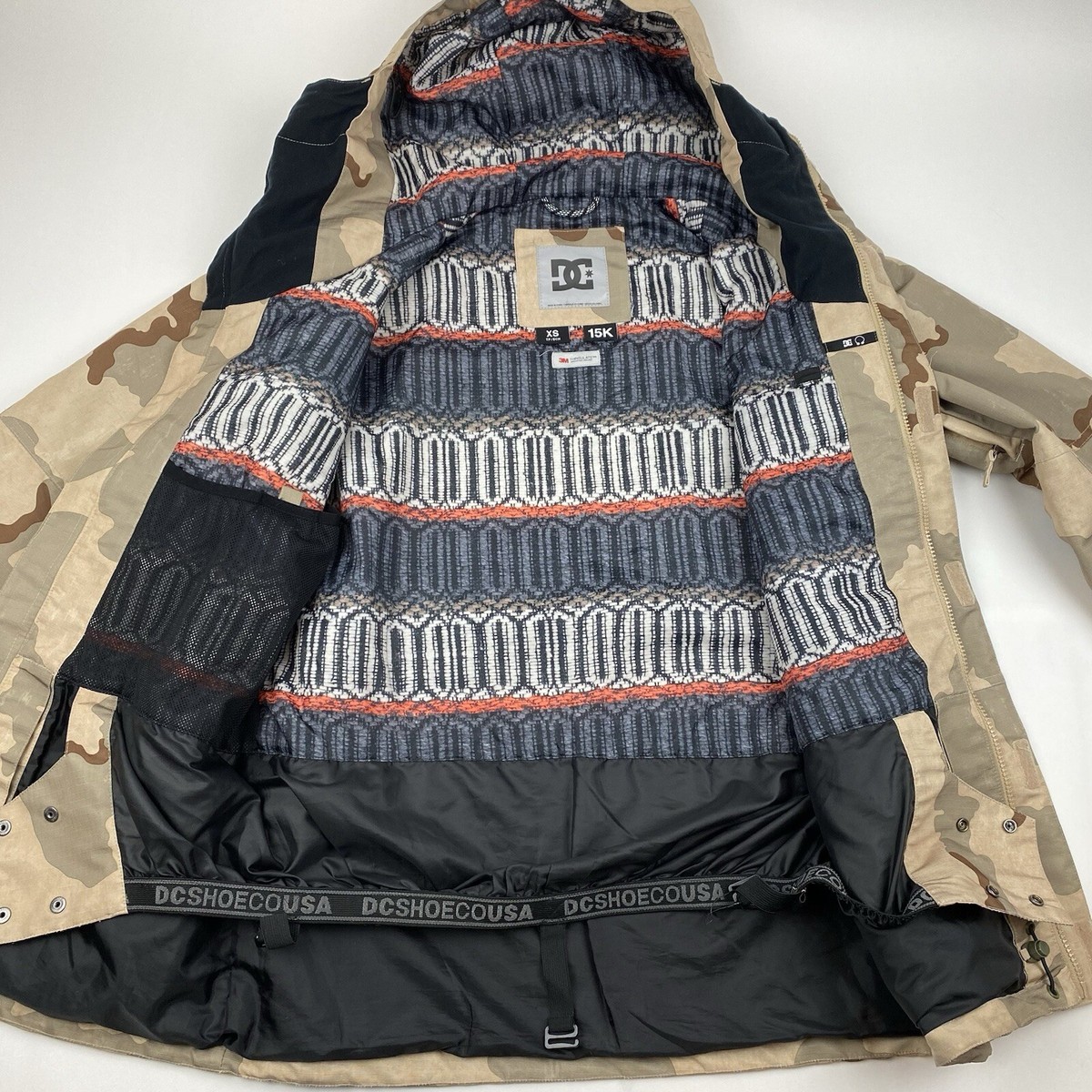 DC Shoe Co Men's Size XS Waterproof 15k Snowboard Jacket Coat