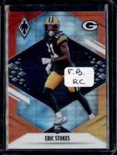 2021 Panini Phoenix #154 Eric Stokes Fire Burst FIRE BURST