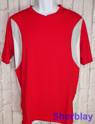 Team 365 Men's TM36 TT10 Short Sleeve Athletic V-Neck All Sport Jersey - Options