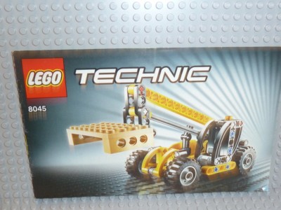 LEGO  Technic Bauanleitung 8045 Mini Telehandler ungelocht instruction B82