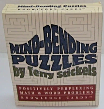 Mind Bending Puzzles by Terry Stickels Math Word Problem Knowledge Cards