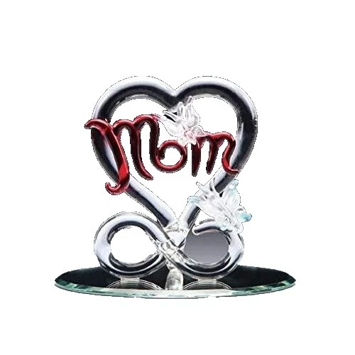 Стеклянная любовь и сердечки декор скульптуры и фигурки