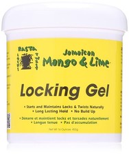 Jamaican Mango and Lime Locking Hair Gel 16 Ounce No Build Up Flake Free Hold