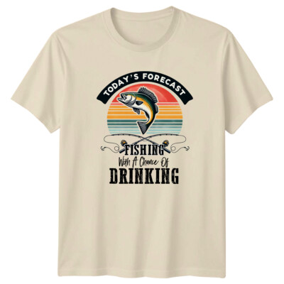 Today's Forecast Fishing With A Chance Of Drinking Barsch T-Shirt