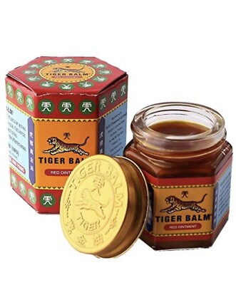 Tiger Balm (Red)  - Ointment 19.4g (pack of 3)