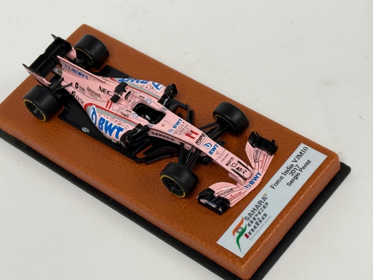 1/43 Force India from 2017 F1 Season of Sergio Perez Leather