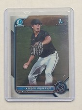 2022 Bowman Draft 1st Karson Milbrandt Chrome RC