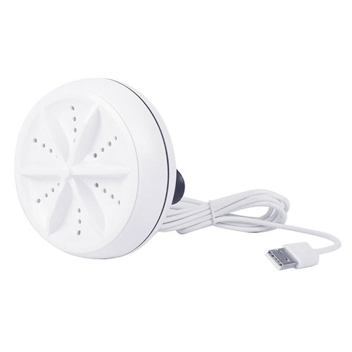Portable USB Mini Washing Machine Ultrasonic Turbine Laundry Washer Travel Home - Picture 9 of 9