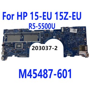 For HP 15-EU 15Z-EU Laptop Motherboard With R5-5500U 203037-2  M45487-601 Tested