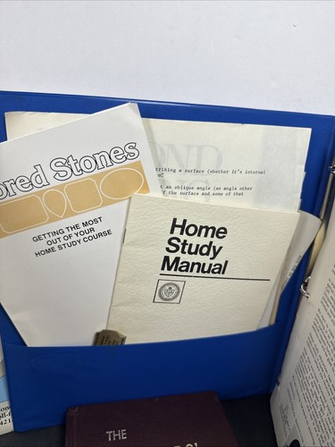 GIA GEM JEWELERS STONE BOOK MANUAL LABS WORKSHEET LOT CHARTS GLOSSARY ETC LOOK! - Picture 4 of 14