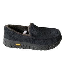 UGG Men's Ascot Vibram Wrap Tech Black Suede Slippers 1167670