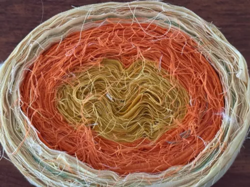Rag Rug Yarn Precut Fabric Strips Toothbrush Amish Knot Braided Crochet 40 yd
