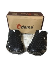 Open Box Black Dema Sandals Size 9