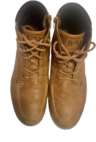 Bullboxer Boots Mens Size 12 Brown Leather Lace up Chukka Ankle Casual Shoes Bullboxer Boots Mens Size 12 Brown Leather Lace up Chukka  main image 2