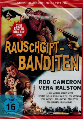 DVD NEU/OVP - Rauschgift-Banditen (1958) - Rod Cameron & Vera Ralston