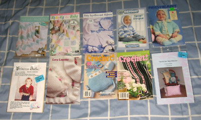 Lot of 20 NEW Vintage SEWING PATTERNS Books Needlecraft Crochet Quilting