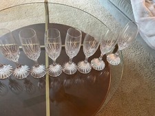 baccarat chrystal wine and champagne glass