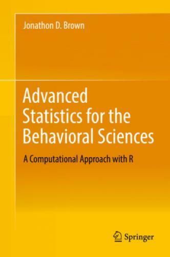 Thumbnail - Advanced Statistics For The Behavioral Sciences A Computational