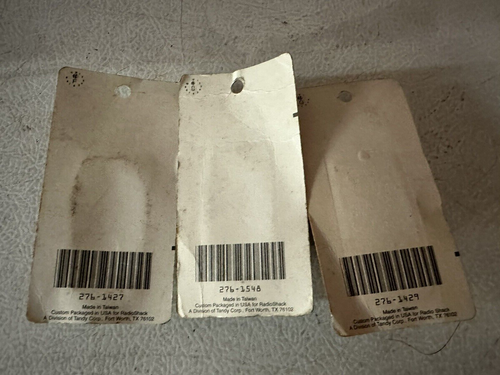3 pc misc Radio Shack 276-1429 25-Pin Male Crimp Type D-Sub Conn-100% to Charity - Picture 4 of 4